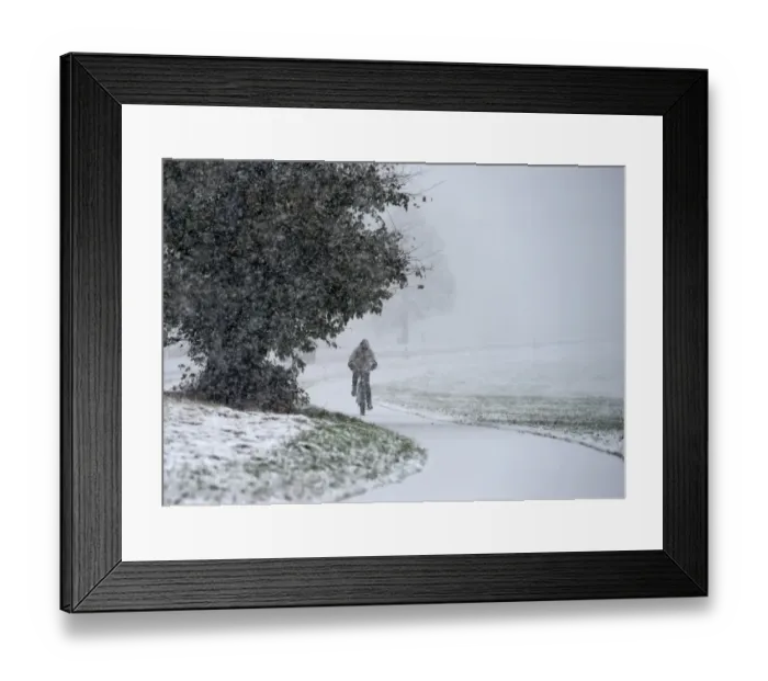 Framed Print : Germany - Bavaria - Winter Weather Framed Print : Germany - Bavaria - Winter Weather