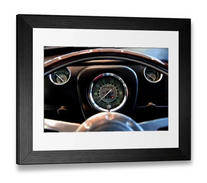 Framed Print : Italy-Vintage-Vw-Kombi-Feature Framed Print : Italy-Vintage-Vw-Kombi-Feature