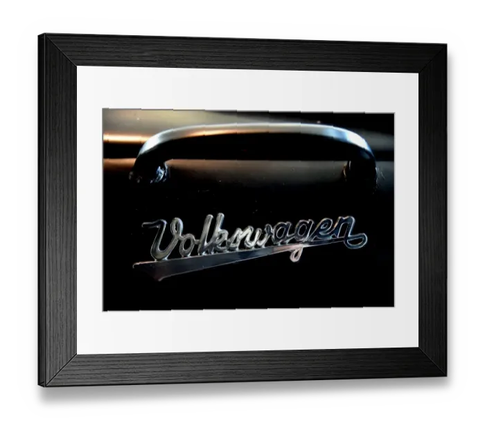 Framed Print : Italy-Vintage-Vw-Kombi-Feature Framed Print : Italy-Vintage-Vw-Kombi-Feature