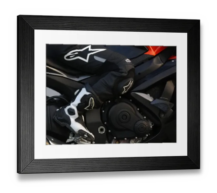 Framed Print : Lebanon-Biker-Women