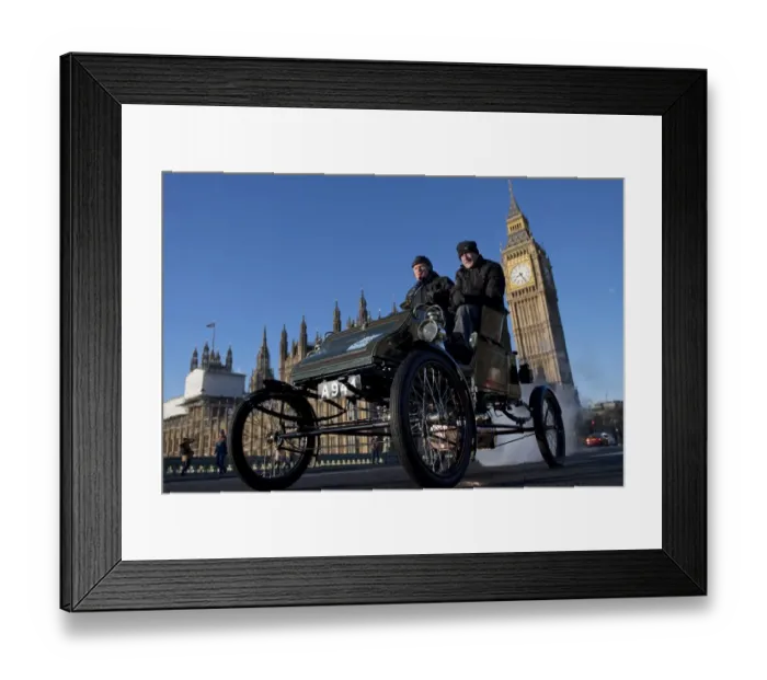 Framed Print : Britain-History-Cars