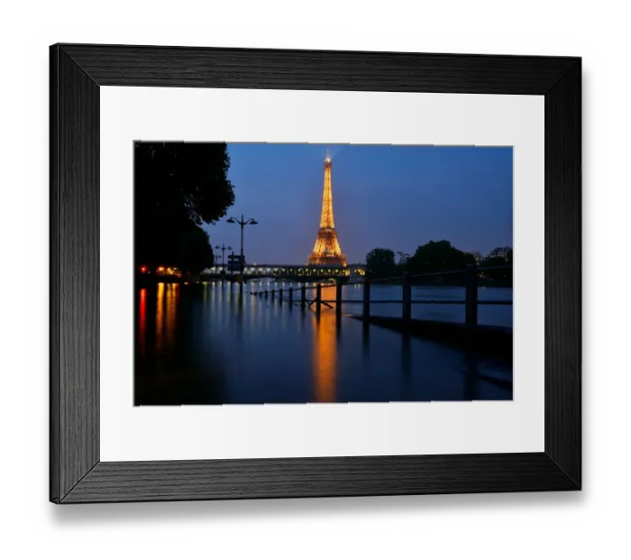Framed Print : France--Weather-Paris-Eiffel Tower Framed Print : France--Weather-Paris-Eiffel Tower