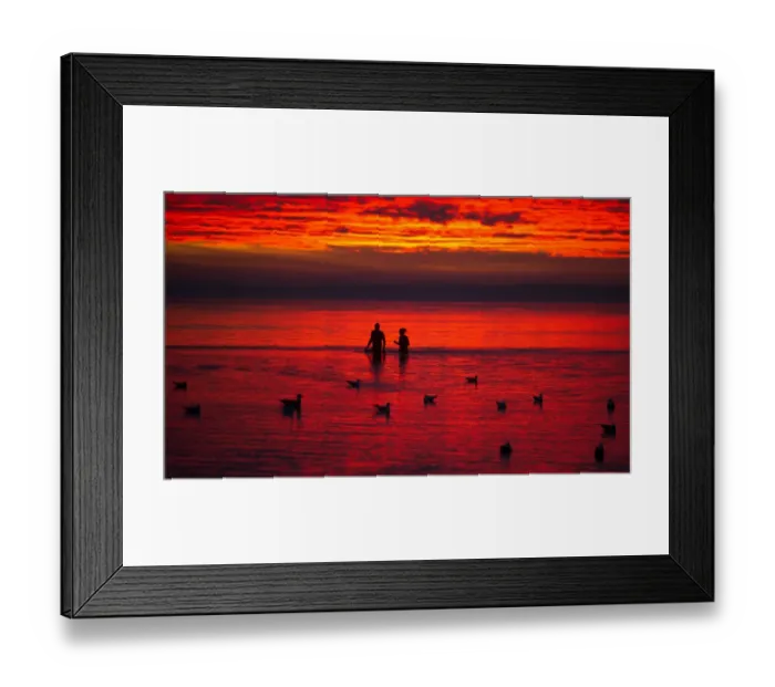Framed Print : Germany-Weather-Feature-Sunrise