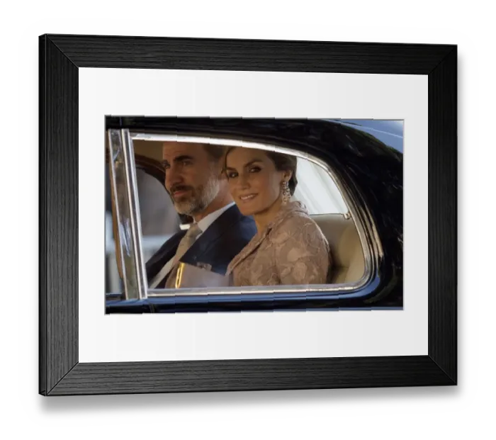 Framed Print : Portugal-Spain-Diplomacy-Royals