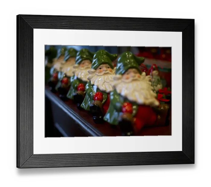 Framed Print : Germany-Christmas- Santas Framed Print : Germany-Christmas- Santas