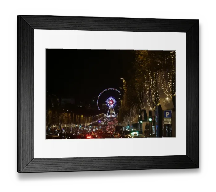 Framed Print : France-Holidays-Tourism-Leisure-Trade-Christmas-Lights Framed Print : France-Holidays-Tourism-Leisure-Trade-Christmas-Lights