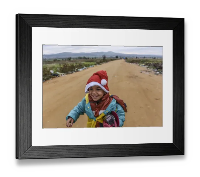 Framed Print : Serbia-Europe-Migrants