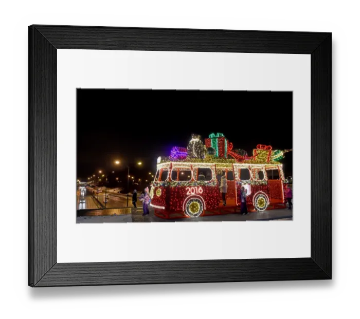 Framed Print : Poland-Christmas-Decoration