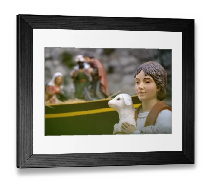 Framed Print : France-Religion-Christmas-Nativity-Secularism-Tourism