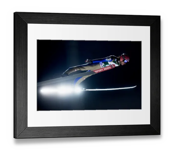 Framed Print : Ski-Jumping-World