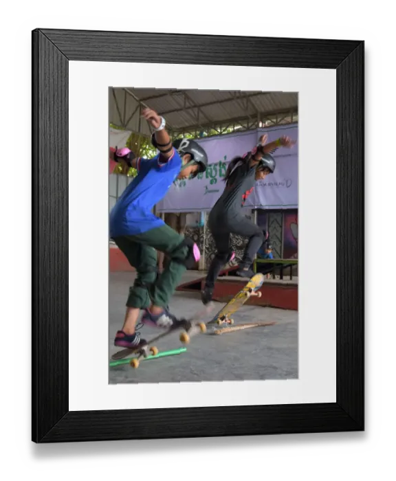 Framed Print : Cambodia-Sport-Society-Women