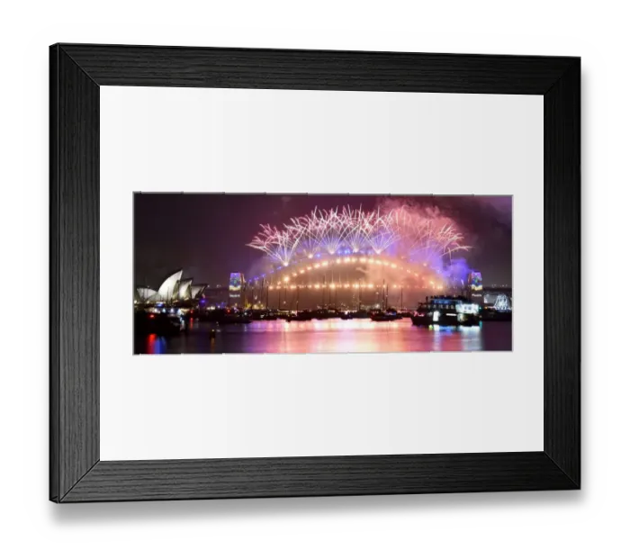 Framed Print : Australia-New-Year Framed Print : Australia-New-Year