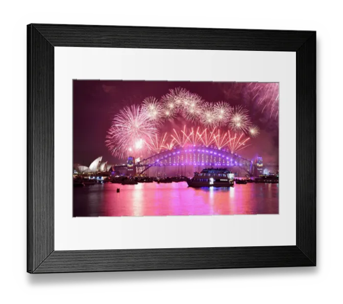 Framed Print : Australia-New-Year Framed Print : Australia-New-Year