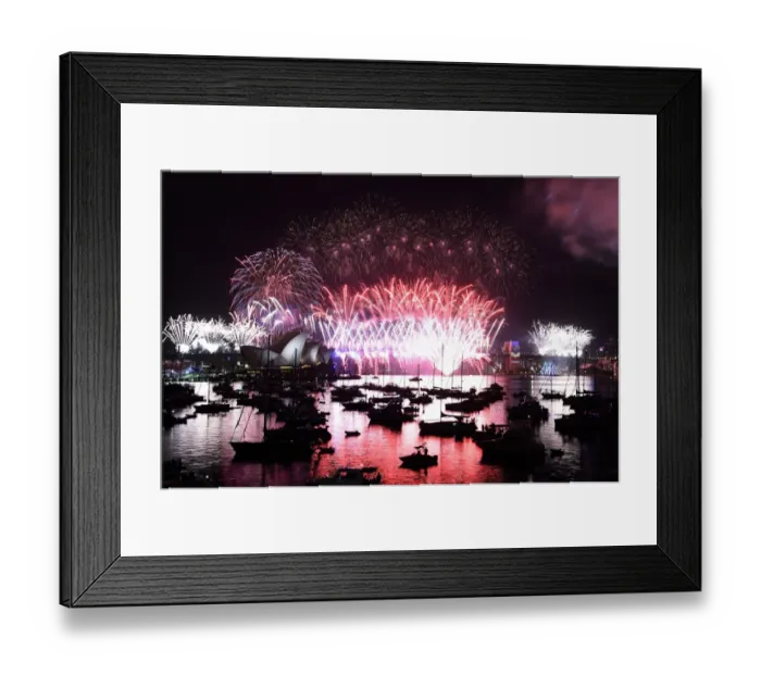 Framed Print : Australia-New-Year Framed Print : Australia-New-Year
