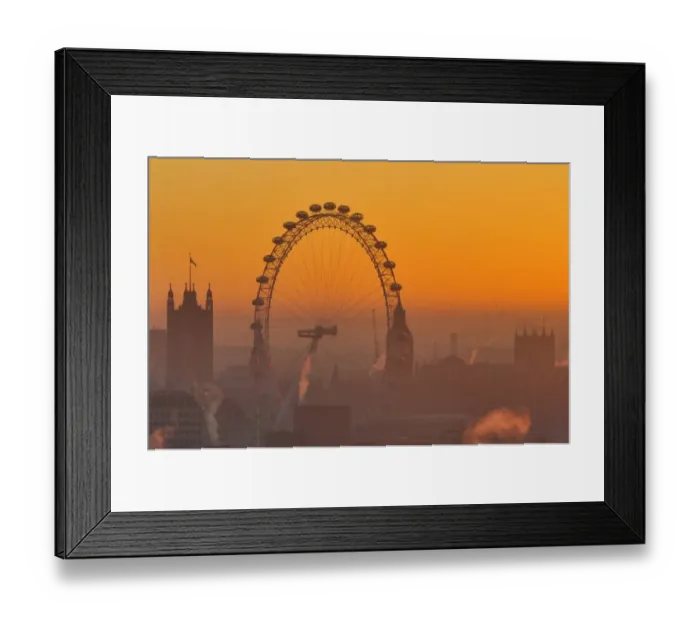 Framed Print : Britain-London-Sunset