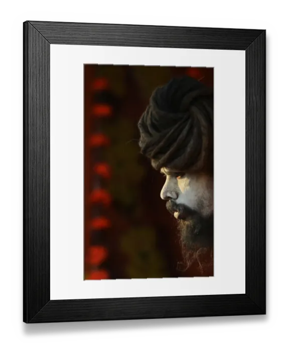 Framed Print : India-Religion-Hindu-Gangasagar Framed Print : India-Religion-Hindu-Gangasagar