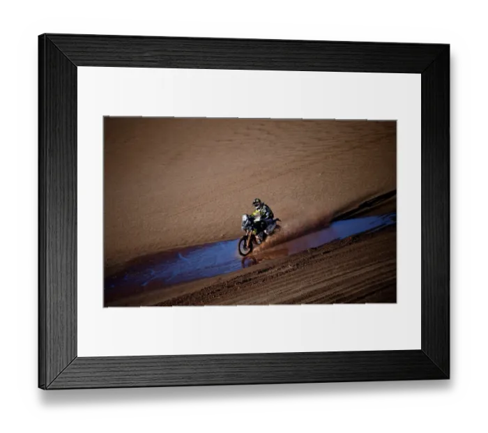 Framed Print : Auto-Moto-Rally-Dakar-Stage8