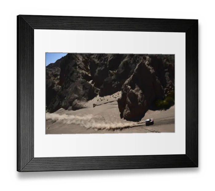 Framed Print : Auto-Moto-Rally-Dakar-Stage10