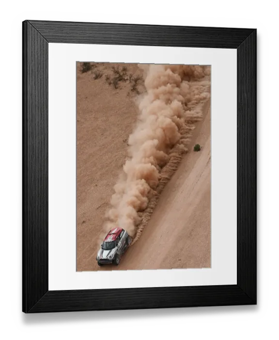 Framed Print : Auto-Moto-Rally-Dakar-Stage11