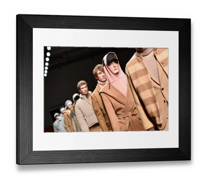 Framed Print : FASHION - MEN - 2017