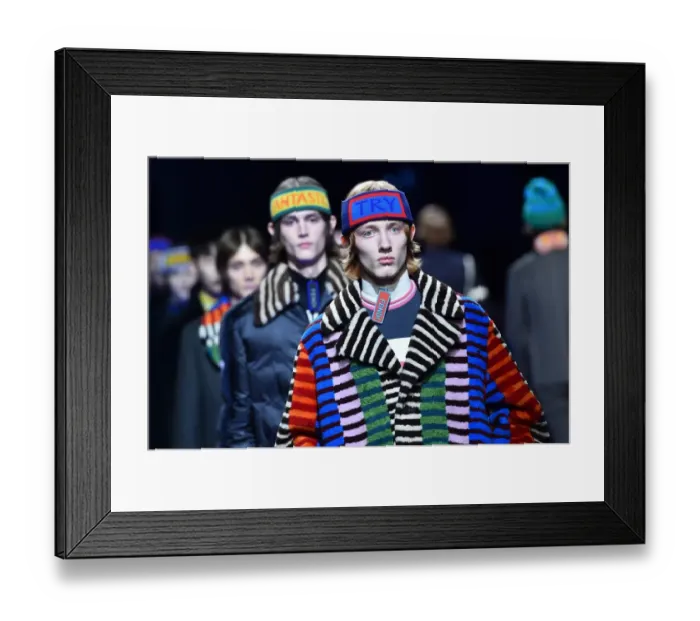 Framed Print : FASHION - MEN - 2017