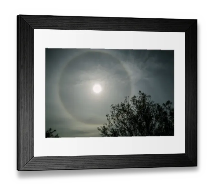 Framed Print : Israel-Sun-Halo Framed Print : Israel-Sun-Halo
