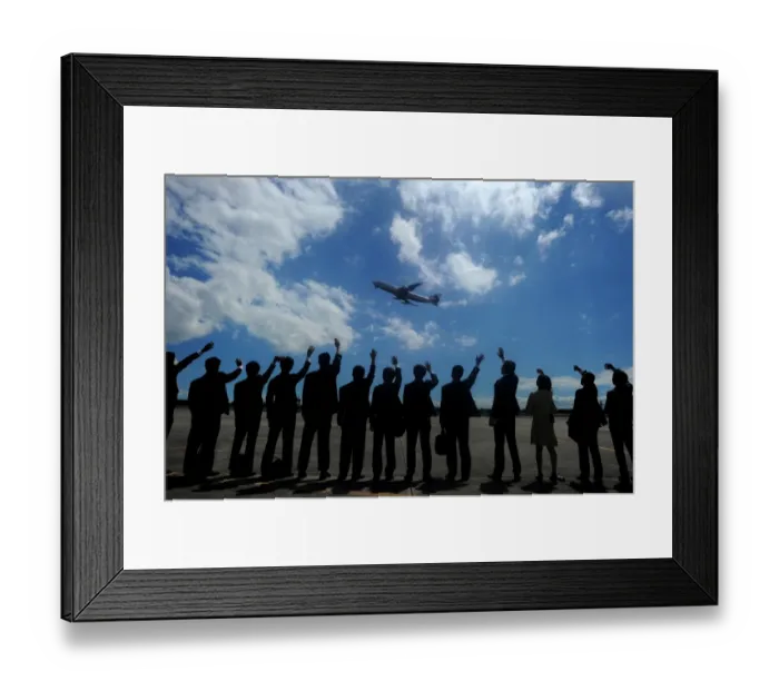 Framed Print : Philippines-Japan-Travel-Plane