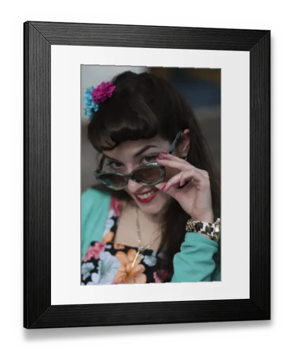 Framed Print : Spain-Music-Rockabilly-Jamboree-Festival