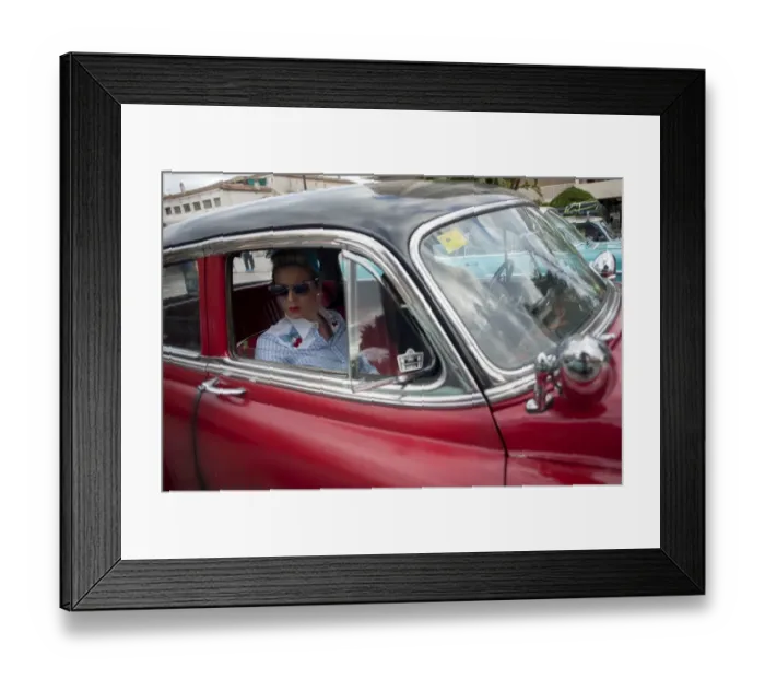 Framed Print : Spain-Music-Rockabilly-Jamboree-Festival