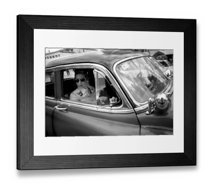 Framed Print : Spain-Music-Rockabilly-Jamboree-Festival