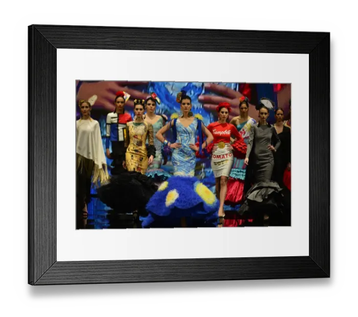 Framed Print : Spain - Fashion - Simof - Flamenco