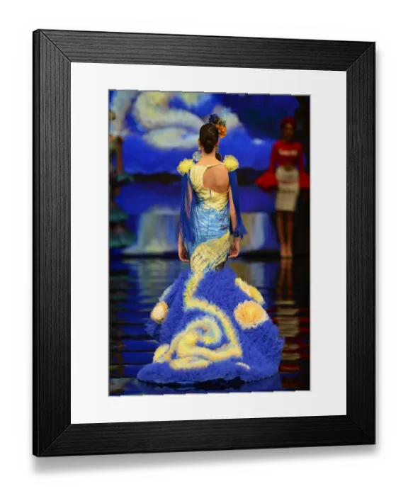 Framed Print : Spain - Fashion - Simof - Flamenco Framed Print : Spain - Fashion - Simof - Flamenco