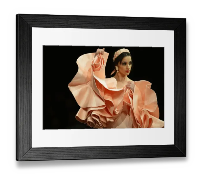 Framed Print : Spain - Fashion - Simof - Flamenco Framed Print : Spain - Fashion - Simof - Flamenco