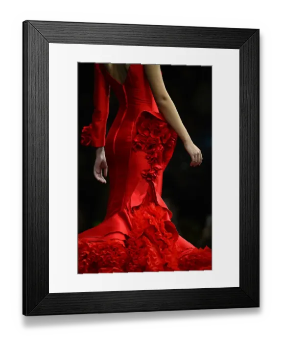 Framed Print : Spain - Fashion - Simof - Flamenco