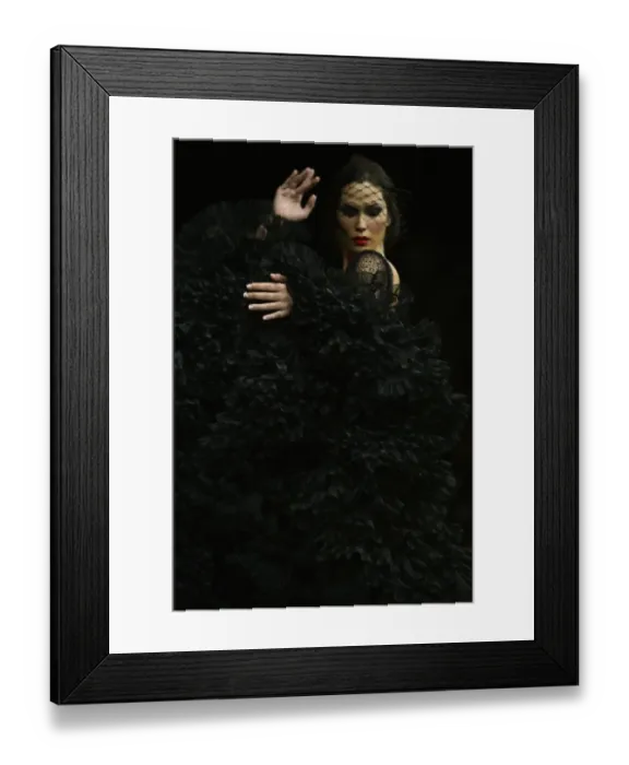 Framed Print : Spain - Fashion - Simof - Flamenco Framed Print : Spain - Fashion - Simof - Flamenco