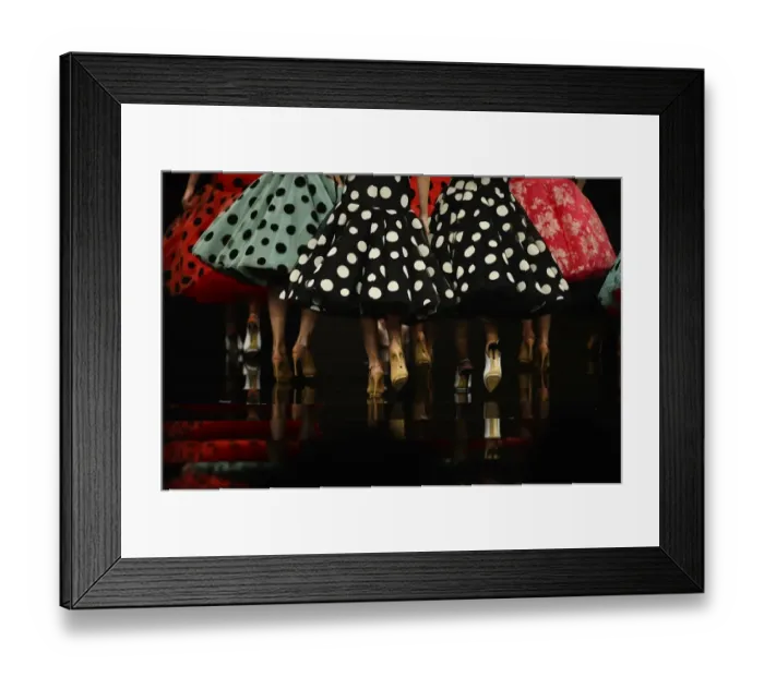 Framed Print : Spain - Fashion - Simof - Flamenco