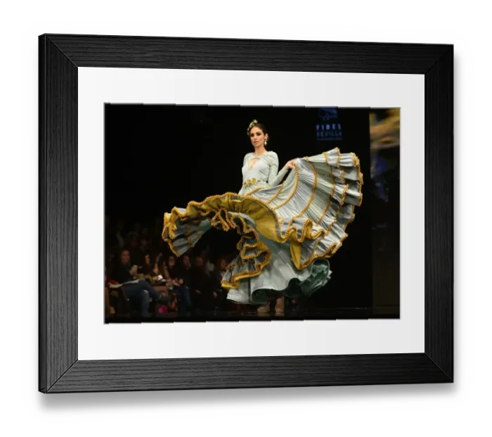 Framed Print : Spain - Fashion - Simof - Flamenco Framed Print : Spain - Fashion - Simof - Flamenco