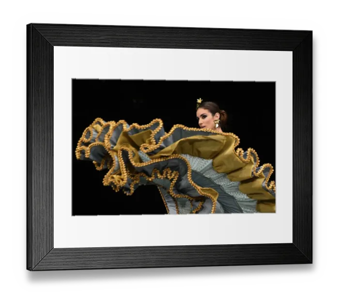 Framed Print : Spain - Fashion - Simof - Flamenco