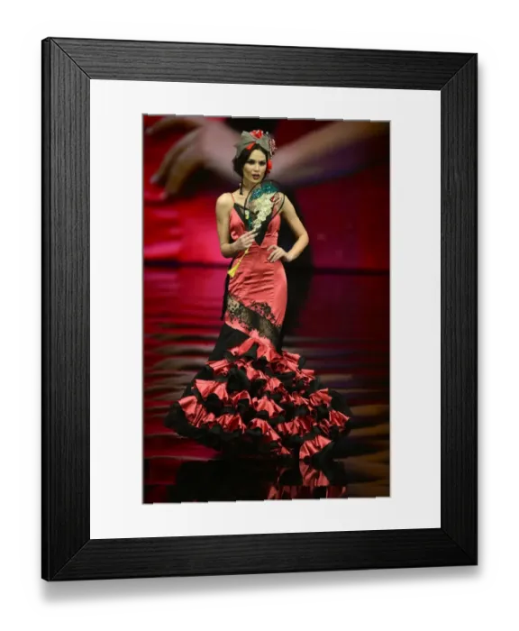 Framed Print : Spain - Fashion - Simof - Flamenco
