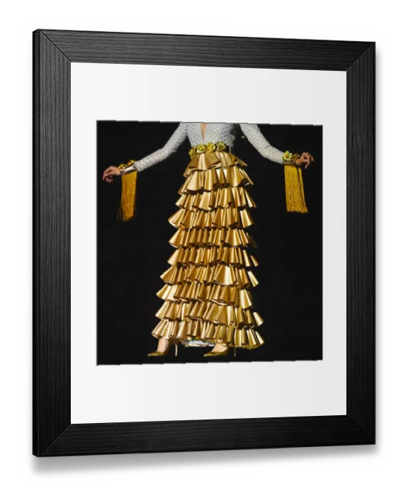 Framed Print : Spain - Fashion - Simof - Flamenco Framed Print : Spain - Fashion - Simof - Flamenco
