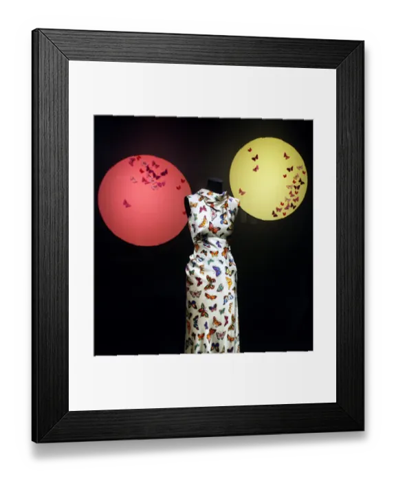 Framed Print : France-Mode-Exposition-Schiaparelli-Butterfly Framed Print : France-Mode-Exposition-Schiaparelli-Butterfly