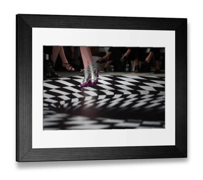 Framed Print : Fashion Australia Emma Mulholland