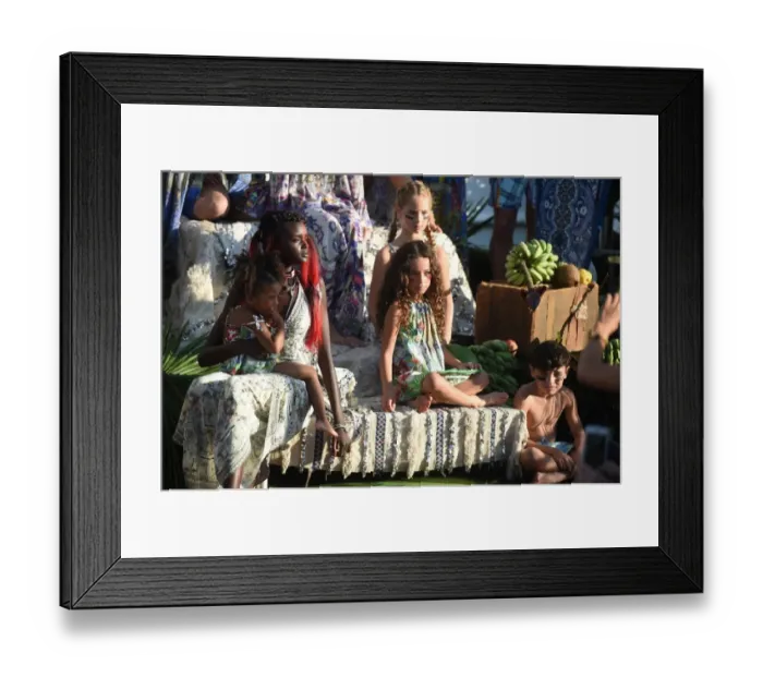 Framed Print : Fashion Australia Camilla Franks Framed Print : Fashion Australia Camilla Franks