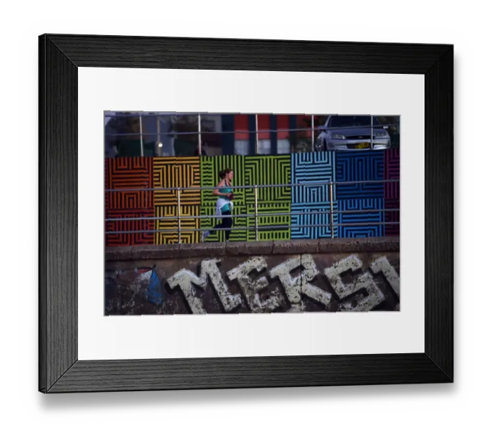 Framed Print : Australia Lifestyle - Bondi - Art Framed Print : Australia Lifestyle - Bondi - Art