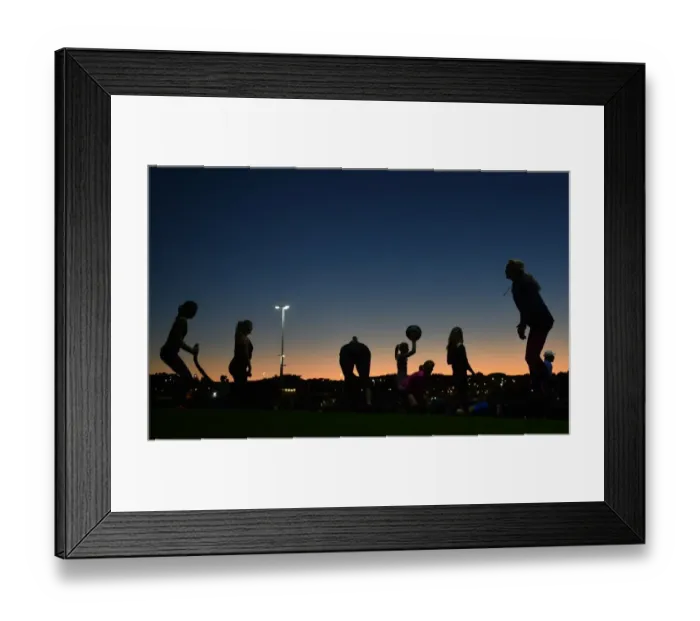 Framed Print : Australia Lifestyle Exercise Framed Print : Australia Lifestyle Exercise