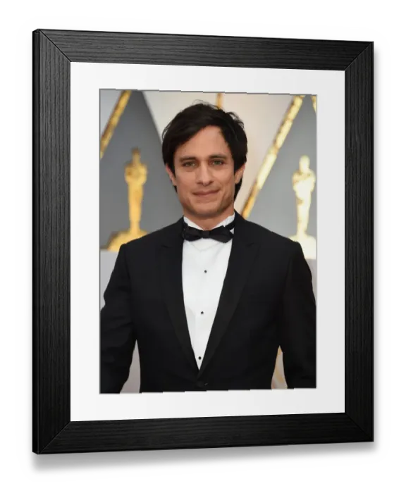 Framed Print : Us-Oscars-Arrivals