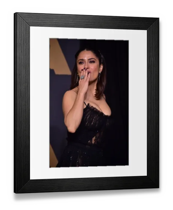 Framed Print : Us-Oscars-Pressroom