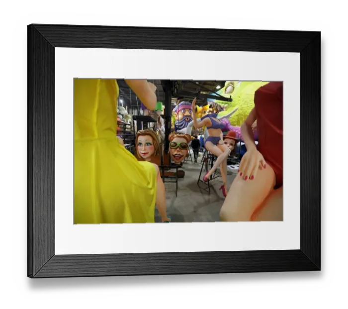 Framed Print : France-Carnival-Festival-Nice Framed Print : France-Carnival-Festival-Nice