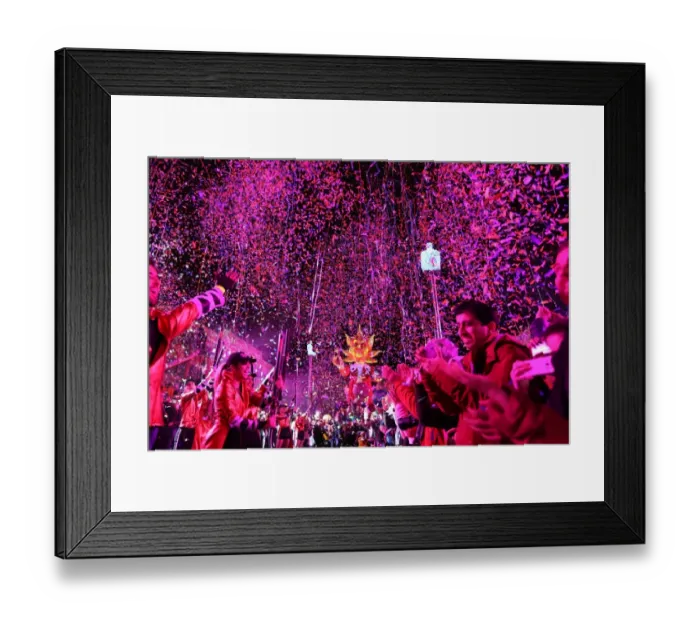 Framed Print : France-Carnival-Festival-Nice Framed Print : France-Carnival-Festival-Nice