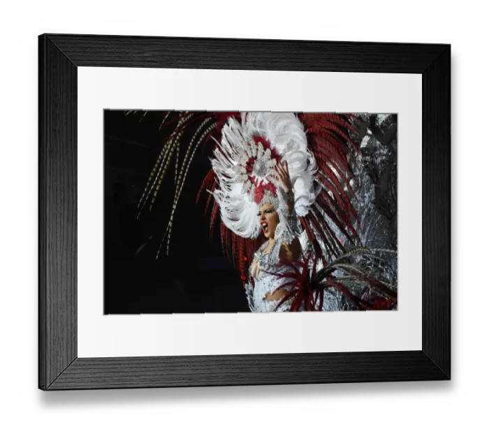 Framed Print : Spain-Carnival-Santa Cruz